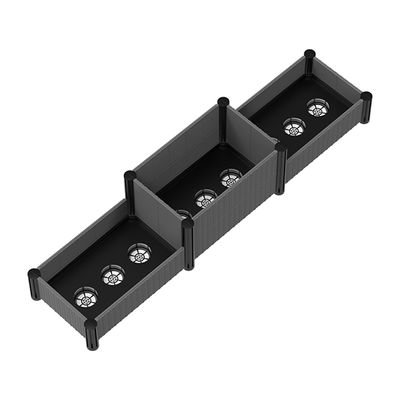 모조 등나무 플라스틱 정원 침대 4x 15cm pos BGB3U1503030